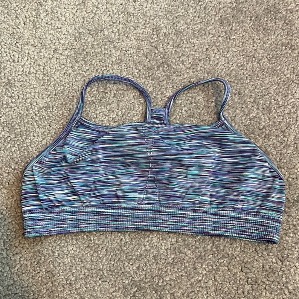 Athleta Girls Patterned Sports Bra